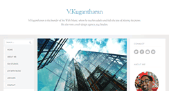 Desktop Screenshot of kugantharan.com
